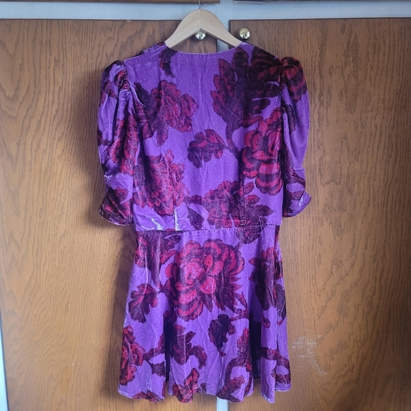 RHODE,  Leanna Dress‎ in Camellia Vine Crocus, Size Large - Picture 9 of 13